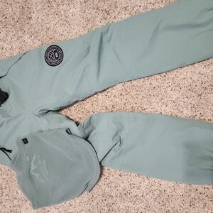 DOPE SNOW Mint Green Snow Pants